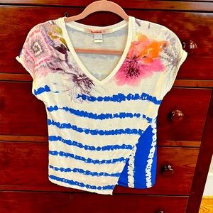 Desigual XS cap sleeve top